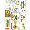 Liliane Collection Playing Cards - Full Deck with 50 Cards - Smooth Plastic Coated Cards – Beautifully Artistic Traditional Design