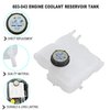 PPNZQAUT 603-043 Front Engine Coolant Reservoir Tank with Cap Compatible with 2004 - 2013 Mazda 3 | 2009 - 2013 Mazda 3 Sport, Replacement Coolant Overflow Reservoir, Replaces# LF5015350 5M5H8K218AA