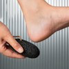 CopesFuda Natural Volcanic Pumice Stone for Feet & Hands. Foot Scrubber for Dead Skin Remover & Deep Cleansing, Cone Shape Stone for Hard-to-Reach Areas Corn Removal, 2 Pieces with Bamboo Charcoal