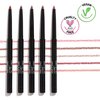 wet n wild Perfect Pout Matte Retractable Gel Lip Liner Pencil, Rich Creamy Long Lasting Color, Well-Defined and Flawless Application, Vegan & Cruelty-Free - Red Gone Burgundy
