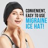 BODYPROX Migraine Relief Ice Pack Hat, Head Gel Ice Cap for Tension Headache Relief