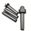 MT2 Live Center Wood Lathe Drive Spur Cup 4pcs Set with 2Pcs Extra Replacement Tips with Good Quality Wooden Box