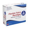 Dynarex Fabric Adhesive Bandages - Sterile & Flexible Fabric Bandages for Wounds - Non-Stick Pads - First Aid Supplies - No Latex - 1" x 3", 3 Boxes of 100 (300 Count)