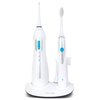 ToiletTree Products Poseidon Irrigator and Toothbrush Combo - Rechargeable Sonic Toothbrush and Oral Irrigator to Support Oral Health and Fight Bad Breath - Comes with Extra Tips for Multiple Users