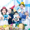 Faccito 24 Pcs Christmas Coloring Books Packs Bulk Winter Coloring Book Mini Snowman Gingerbread Santa Gnome Winter Scene Activity Book Pages Holiday Party Favors Goodie gift bags Fillers Supplies