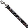 DC Comics Pet Leash, Dog Leash, Joker Brilliantly Twisted Psycho Poses Cards Black Grays, 6 Feet Long 1.0 Inch Wide