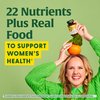 MegaFood Women's One Daily Multivitamin for Women - with Iron, B Complex, Vitamin C, Vitamin D, Biotin and More - Plus Real Food - Immune Support Supplement - Bone Health - Vegetarian - 90 Tabs