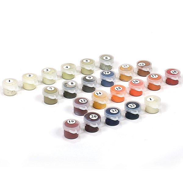 Ledgebay Paint by Numbers Kit for Adults: Life's Reward Paint by Number Kit – Full Set of Acrylic Replacement Paints – Vacuum Sealed for Freshness – Exact Match for Unframed and Framed Kits