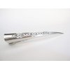 Generic Silver tone metal celtic design alligator hair claw clip clamp (Length: 5), 1 Count (Pack of 1)