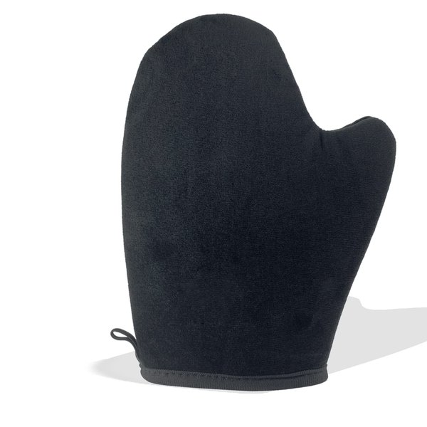 VANERIA Sunless Tanner Mitt,Reusable,Tanning Glove for Self Tan,Soft and Apply Evenly Streak Free,No Stains Self Tanning Mitt Applicator(Black)