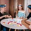 Sumind Headband Game Fun Guessing Game Quick Question Game Set Includes Headbands, Picture Cards, Scoring Coins, Sand Clock (Cute Style)