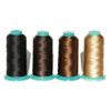 Ms Fenda 1800 Yard Elastic Nylon Sewing Thread for Wig Makers (Black)