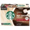 Starbucks Classic Hot Cocoa K-Cup Pods, Made with Real Cocoa & Nonfat Milk, K-Cup Pods for Keurig Brewing System, 10 CT K-Cups Per Box (10 Count (Pack of 2))