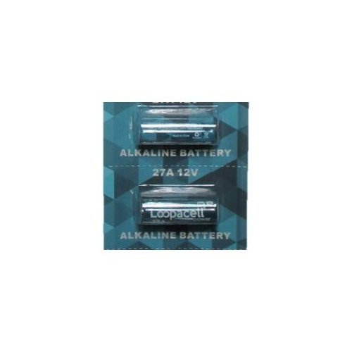 LOOPACELL 12 Volt Alkaline Batteries MN27 A27 27A 2 Pack