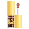 LANGMANNI Hyaluronic Acid Lip Oil,Hydrating and Nourishing Lip Gloss,Lightweight & Non-Sticky,Tinted Lip Glow Oil.(#4 Chocolate)