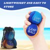 Ryaco Leap Ball Water Skipping Ball Pool Balls - 4 Pack Bouncing Ball Beach Ball for All Ages - Extreme Water Bathing Fun with Your Friends & Family at The Beach, Lake, Pool, River or Lake