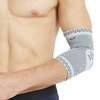 NeoTech Care Elbow Support Brace - Breathable - Men, Women, Right or Left - Gray (Size M, 1 Unit)