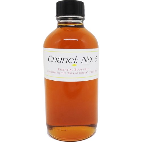 TCEShop Channel: No. 5 - Type Scented Body Oil Fragrance [Regular Cap - Brown - 4 oz.] - ID#22623