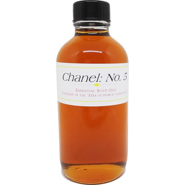 TCEShop Channel: No. 5 - Type Scented Body Oil Fragrance [Regular Cap - Brown - 4 oz.] - ID#22623