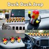 Donald Trump Rubber Ducks Bulk, 6 Pack Small 2.3 Inch, Funny Trump Duckies for Jeep Ducking, Trump 2024 Election Gifts, Bath Toys for Kids & Adults, Car Dashboard Decorations