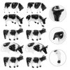 Toyvian Dairy Cow Kids Toys Plants Decor 20 PCS Mini Cattle Plastic Cow Figurines Farm Animal Figurines Collectibles Farmyard Animal Figures Mini Cow Figurines Plastic Cow Kids Toys Plants Decor