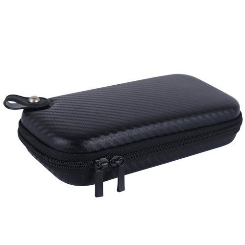 Vape Case Holder, Wolfteeth Vapor Carrying Case, Smell Proof Case Bag Container Pouches, Vape Mods Device Vapes Pen Tank Accessories Valentines Day Gifts for Men Women, Black