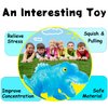 BENSE Stocking Stuffers Party Favors for Kids, Fun and Realistic Squishy Dinosaur, Autism Sensory Product