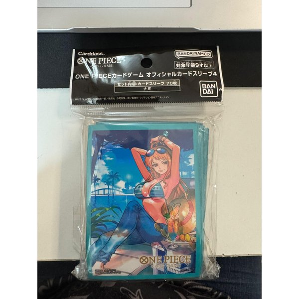 BANDAI NAMCO Entertainment One Piece Trading Card Game Assortment 4 Nami Card Sleeves [70 Sleeves]