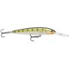 Rapala Deep Husky Jerk 10 Fishing lure, 4-Inch, Yellow Perch