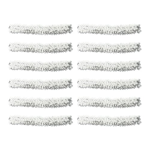 Beaupretty Fashion Headbands Headbands for Women 12Pcs Sequin Headbands Glitter Elastic Head Band Shinny Hairbands Hair Accessories for Women Volleyball Headband Softball Headband