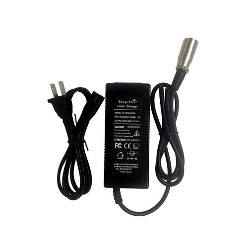 25.2V Battery Charger 25.9V 24V Output 29.4V 2A for Lightweight Foldable Electric wheelchairs (3-Pin XLR)