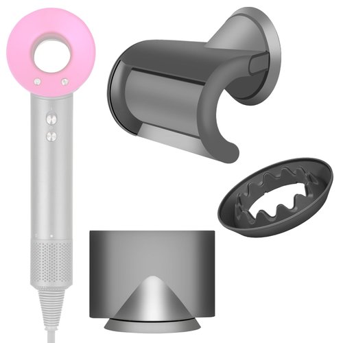 AFDD Gentle Air Attachment/Styling Concentrator/Anti-Flight Flyaway Attachment for Dyson Hair Dryer HD01 HD02 HD03 HD04 HD08 HD15, Hair Dryer Attachment Compatible with Dyson Supersonic Hair Dryer