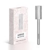 AIRSEE Tungsten Carbide Acrylic Nail Drill Bit Efile Electric File Machine Head Tip for Manicure Polishing Art Remove Gel 3/32" 2 Way Professional Tech Flat Top Cylinder Barrel Medium-M
