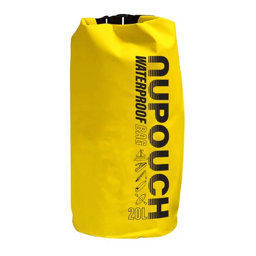 Nupouch Waterproof Dry Bag for Camping, Beach, Kayaking, Boating & outdoor Activities, 20 L, Yellow