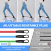 Ankle Resistance Bands, Ankle Bands for Working Out with Cuffs, Workout Equipment for Women Legs and Glutes, Exercise Resistance Bands for Legs Butt Lift Ankle Strap with Exercise Bands