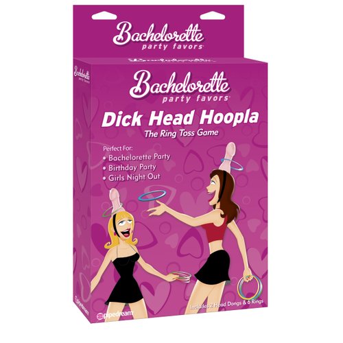 Dick head hoopla ring toss game