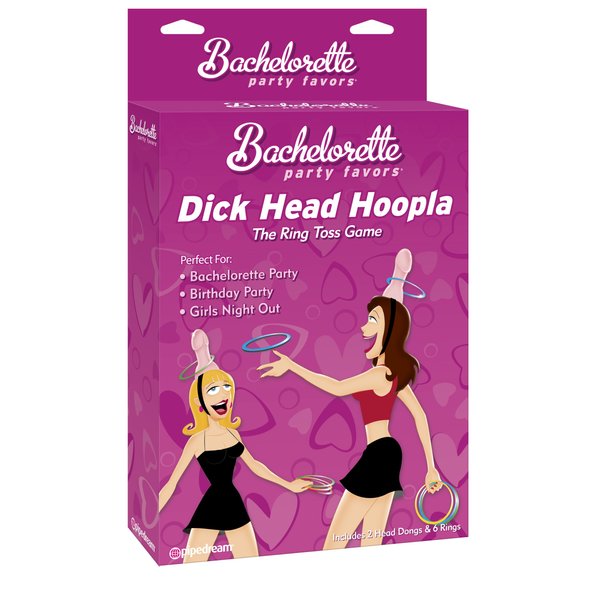 Dick head hoopla ring toss game