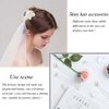 ELANE 38 Pcs Pearl Hair Pins for Wedding Hairstyles, Bridal Hair Accessories, Hair Accessories for Women and Girls