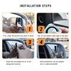JOYCOURT 2PCs Automotive Rearview Mirror Blind Spot Mirror, Adjustable HD Sector Mirror, Frameless Wide Angle Convex Mirror, Most Automotive Side Mirror Assistance