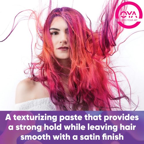 OYA ROGUE Texture Paste - 114g - Super Strong Hold with Satin Finish - Hair Paste for Women and Men - Hair Styling Products for Instant Lift, Volume, and Control - Molding Paste for all Hair Types