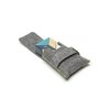 6 Piece Tegu Pocket Pouch Prism Magnetic Wooden Block Set, Blues