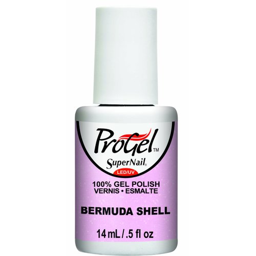 Supernail Progel Nail Lacquer, Bermuda Shell, 0.5 Fluid Ounce