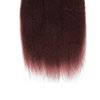 Auburn Bundles Human Hair Color 33 Yaki Straight Human Hair Bundles 20 22 24 inch Double Weft Copper Red Bundles Extensions Double Weft Wet and Wavy Bundles Silky and Soft for Black Women