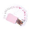 GNYOHUA 5 Decks Mini Playing Cards Party Favor, Miniature Poker Cards Traveling Decks Cards Festival Party Game Supply for Kids and Adults, 2 X 1.5 inch