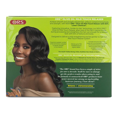 ORS Olive Oil Mild Touch Relaxer 60% Lower Chemical No Lye - Mild Strength