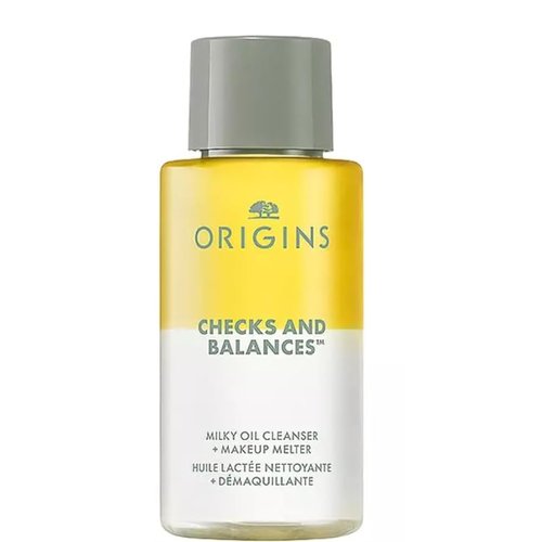 Origins Checks and Balances Milky Oil Cleanser + Makeup Melter - .5 oz 15ml