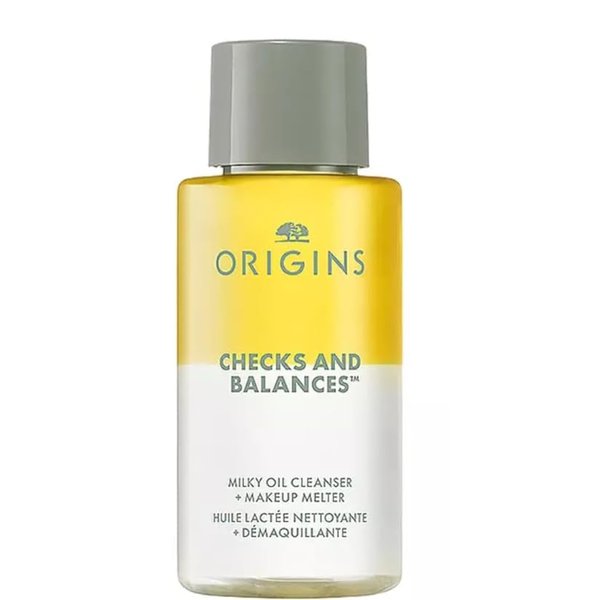 Origins Checks and Balances Milky Oil Cleanser + Makeup Melter - .5 oz 15ml