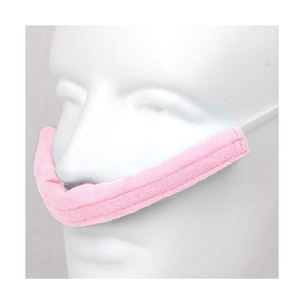 EspyMax OxyCozy Soft Flannel Nasal Cannula Wraps - Pink