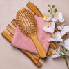 Regrowz Bamboo Paddle Hair Brush for Women & Men - Natural Wooden Brush to Detangle Hair & Reduce Hair Breakage - Scalp Massage, Perfect Hair Care Tool