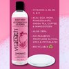 Vitabath Pomegranate Bellini Blush Body Wash Moisturizing Bath & Shower Cleanser & Skincare Radiant Detox & Restore Nourishing Body Polish - 12 oz